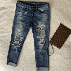Crop Denim Jegging
